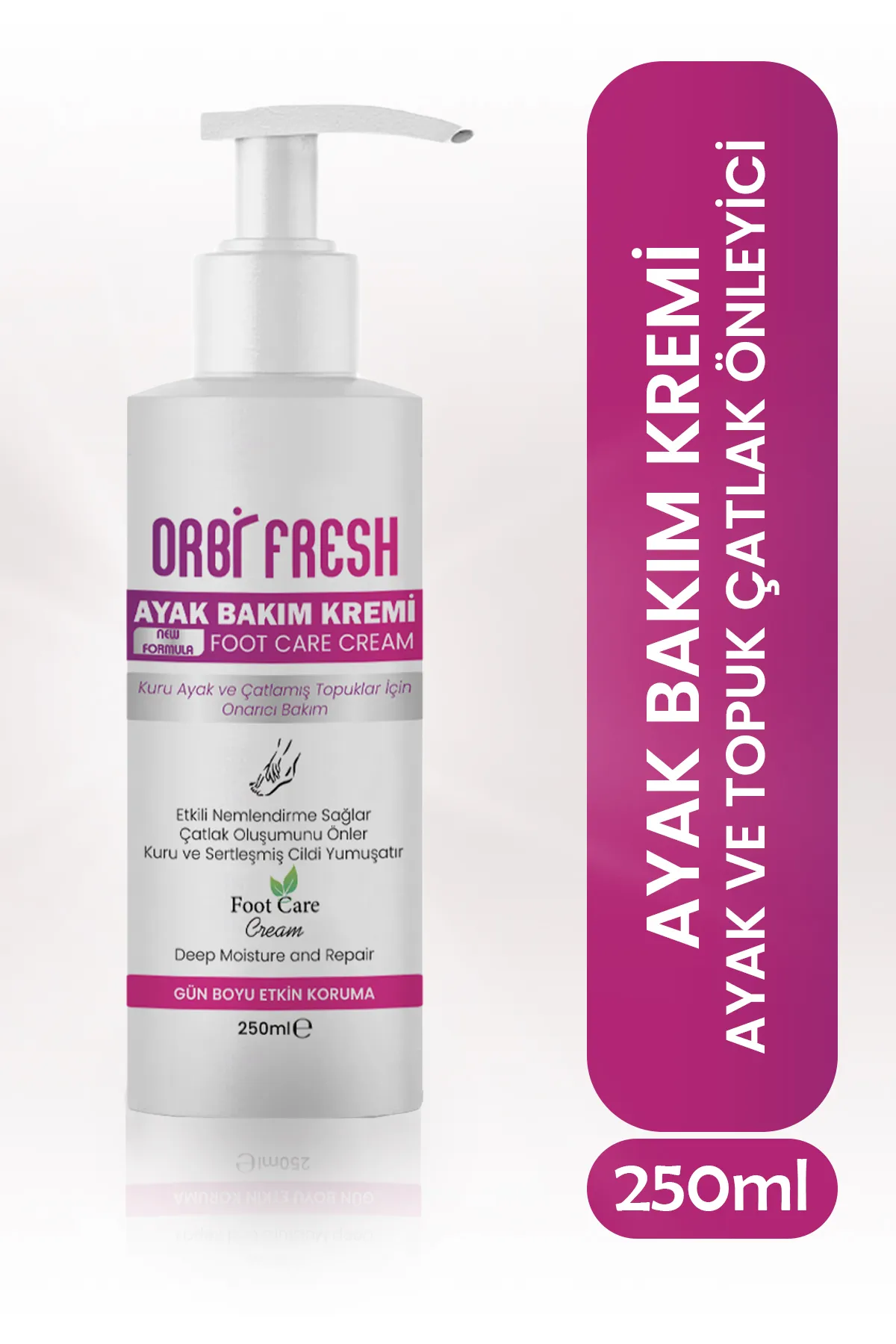 Ayak Bakımında Yeni Dönem: Ayak & Topuk Çatlak Önleyici Etkili Krem 250 ml