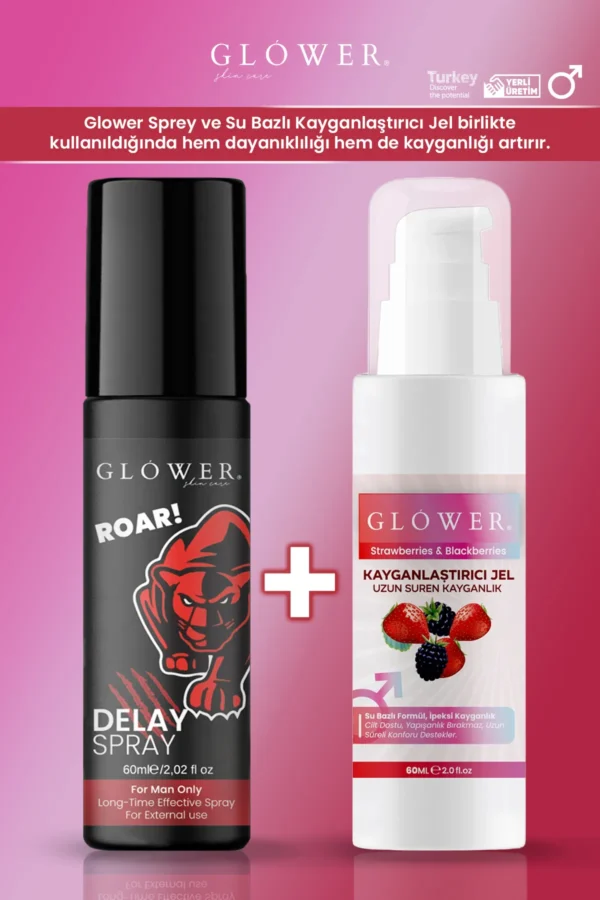 Çilek ve Böğürtlen Kayganlaştırıcı Jel Su Bazlı 60 ml
