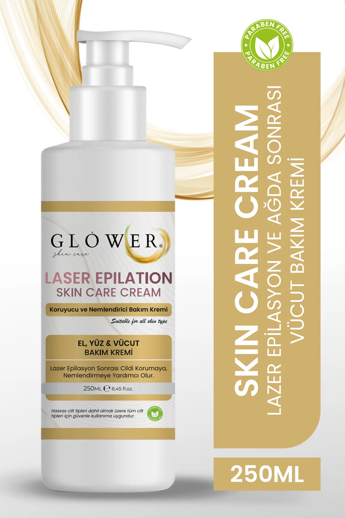 Laser Epilation and Waxing Anti-Stain Irritation Reducing Care Cream 250 ml