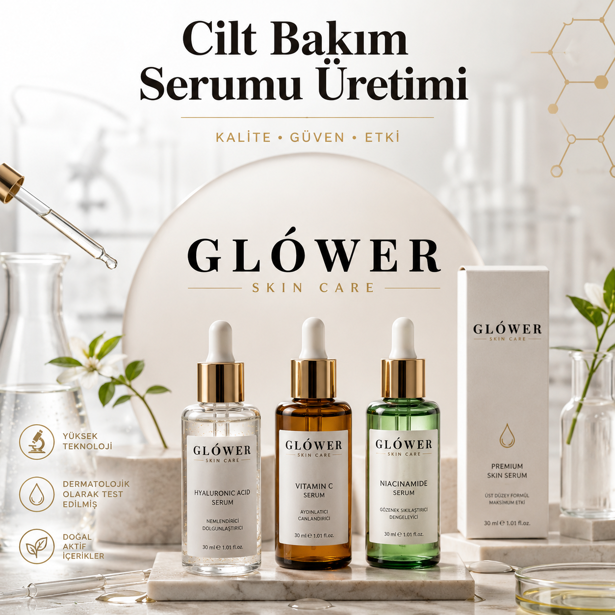 Cilt Bakım Serumu Üretimi