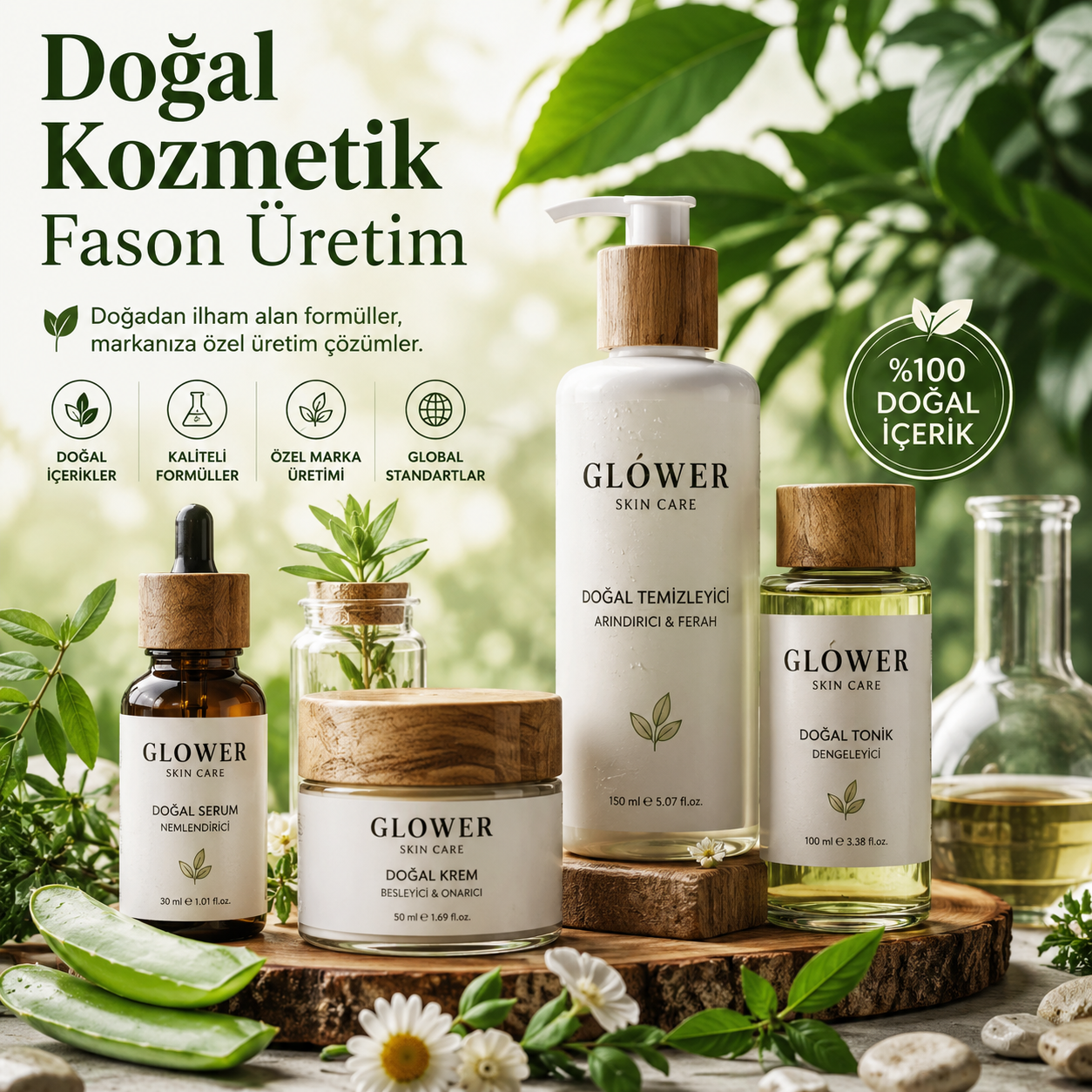 Doğal Kozmetik Fason Üretim