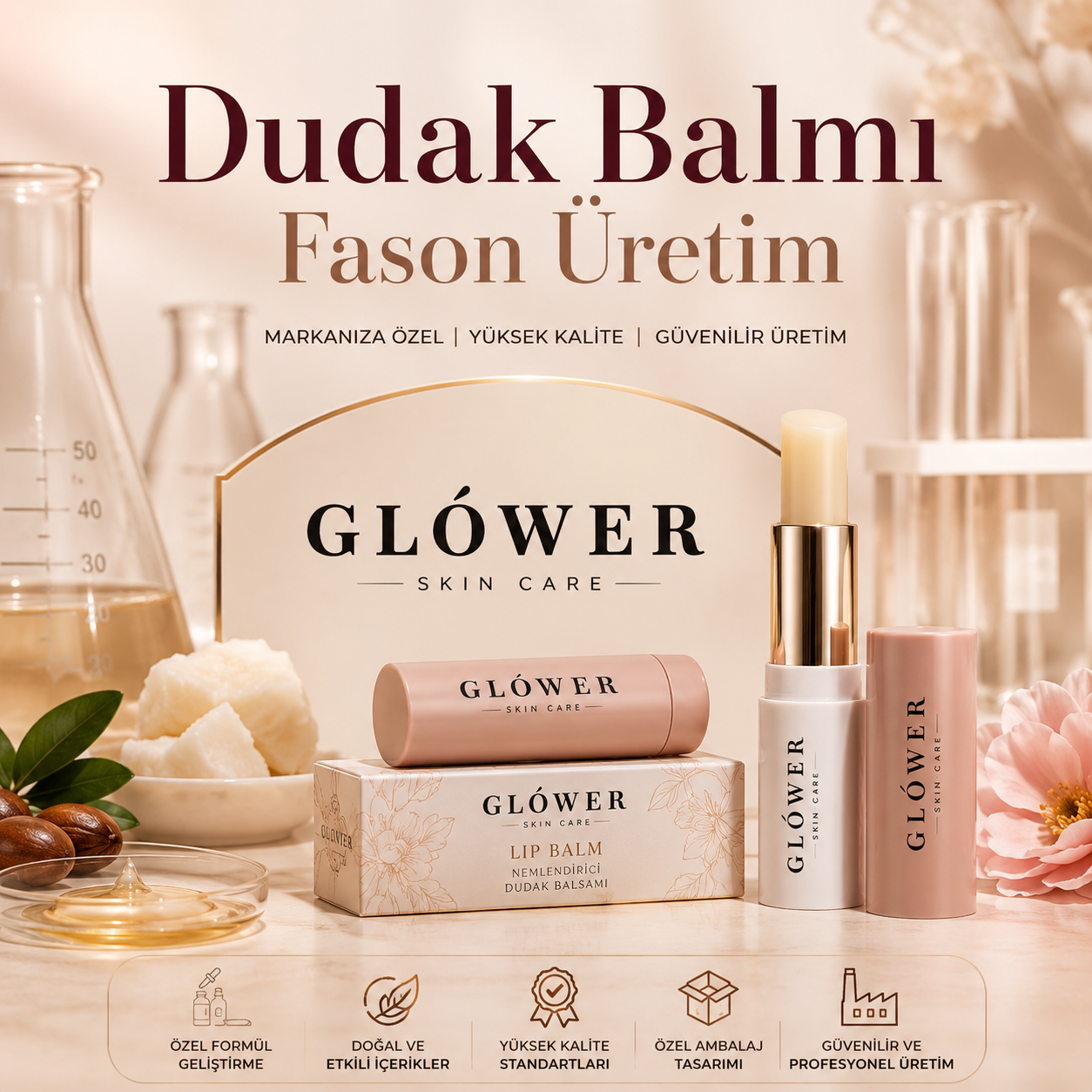 Dudak Balmı Fason Üretim