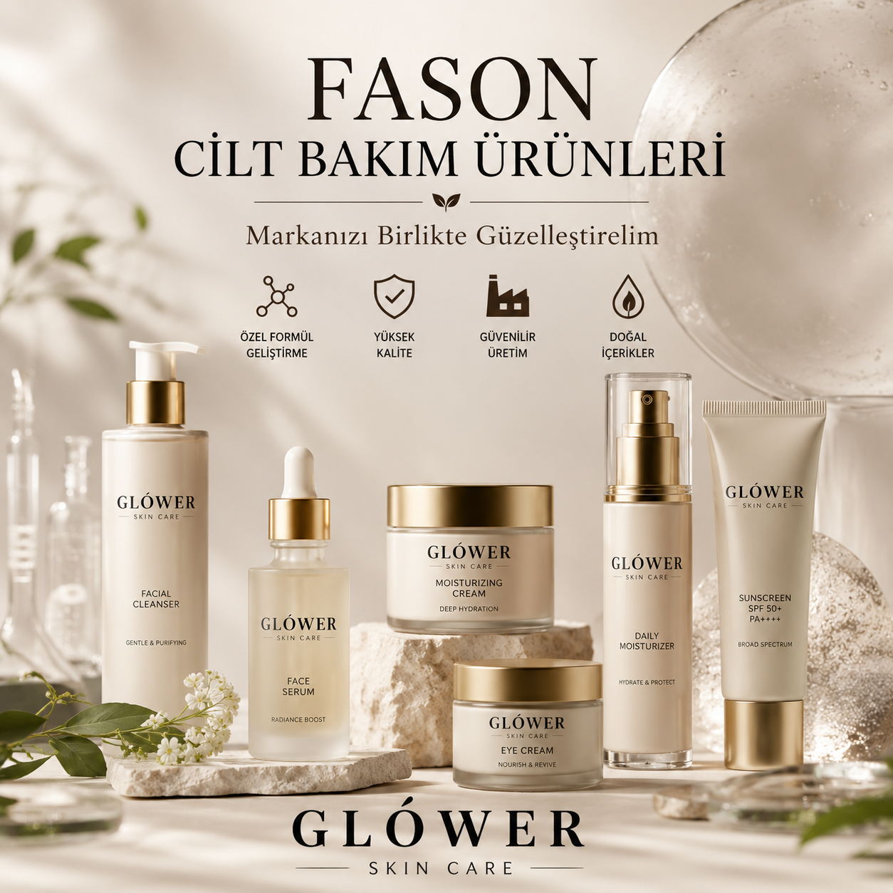 Fason Cilt Bakım Ürünleri